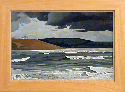 Storm Clouds over Sandsend VIII, East Coast Apr 2002&nbsp;&nbsp; -&nbsp; Sold